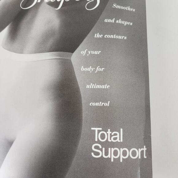 Vintage JC Penney Subtle Shaper Pantyhose Nylons Queen Tall Navy Control Support - Picture 7 of 7